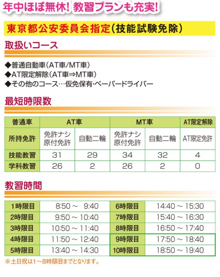 635教習時間
