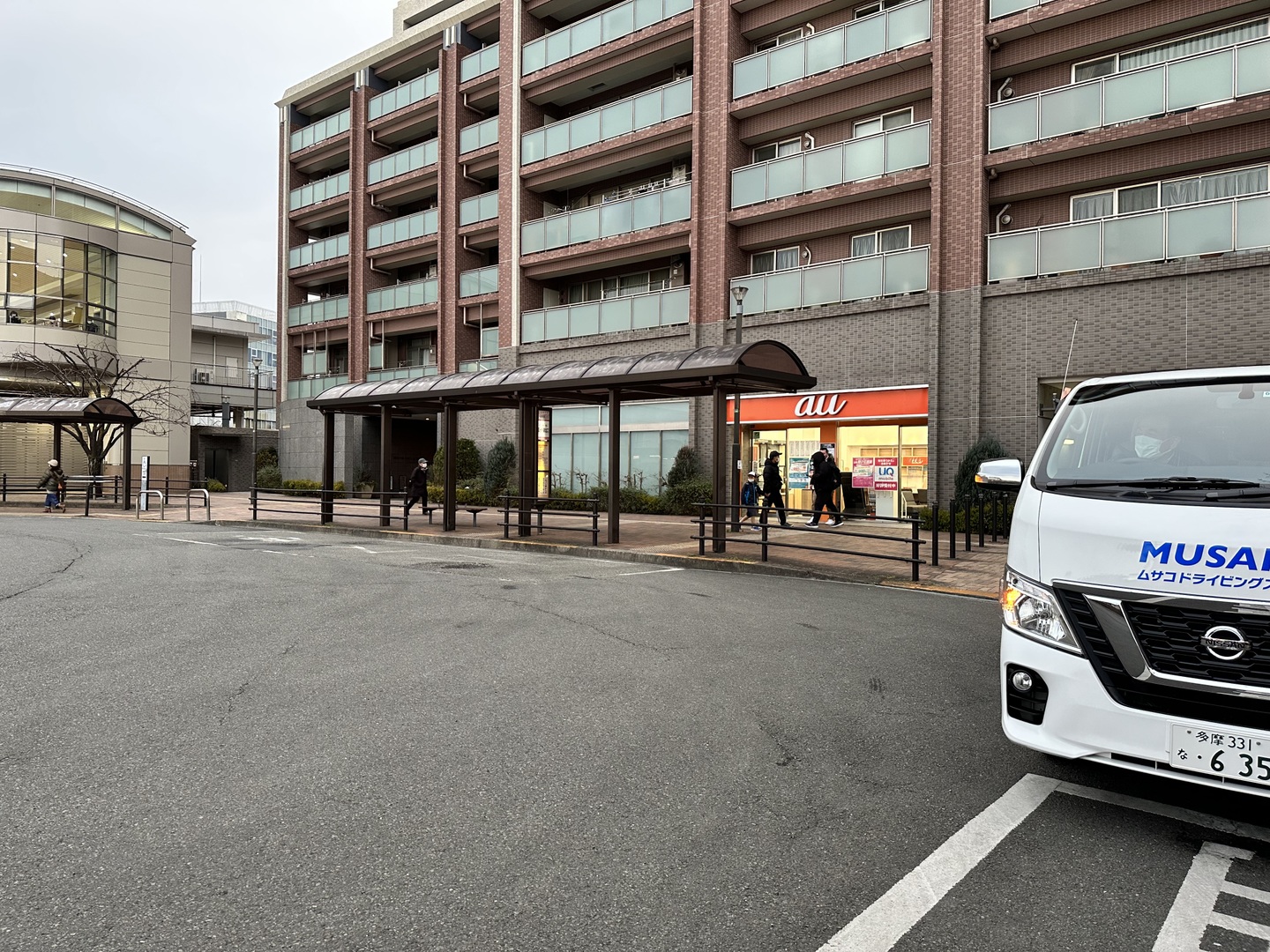 花小金井駅停留所付近の写真