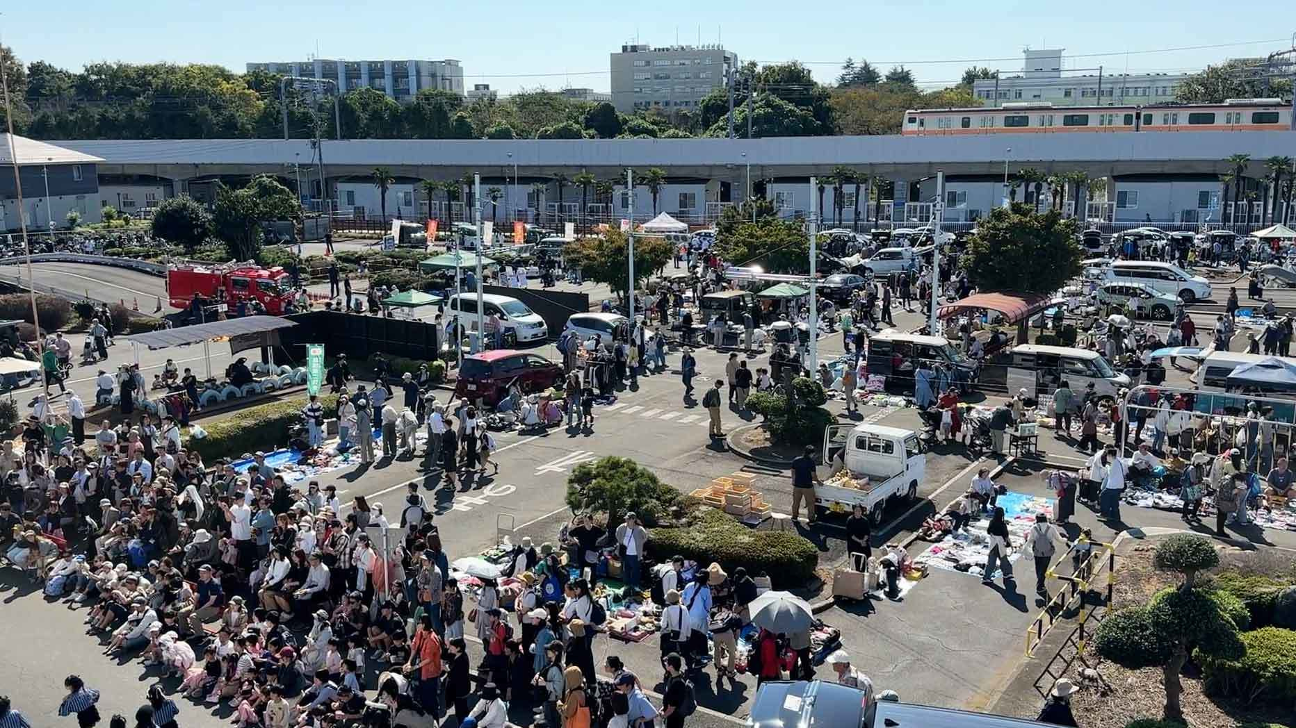 フリーマーケットの写真